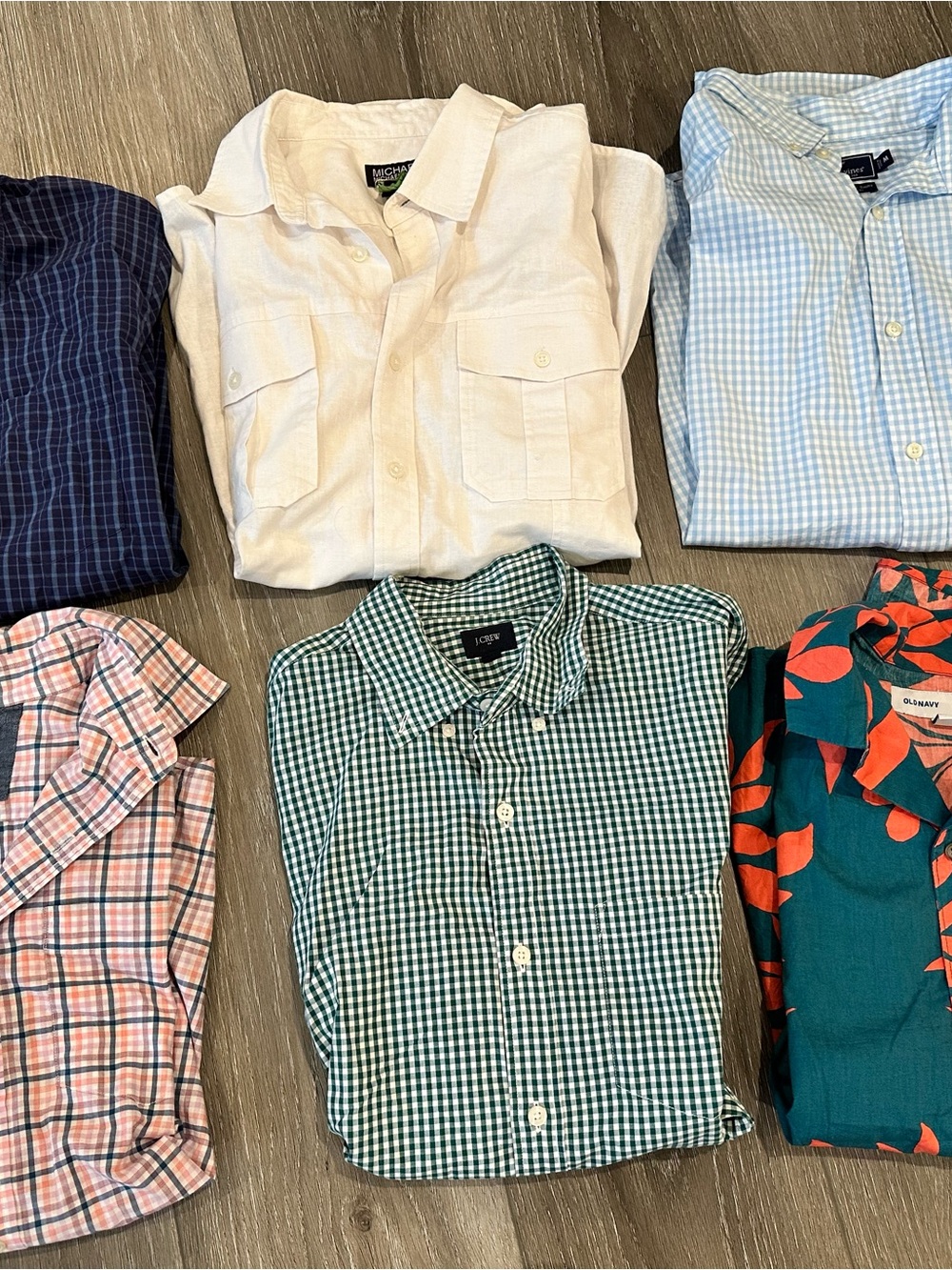 6 Total Bundle Men’s Button Down Shirts